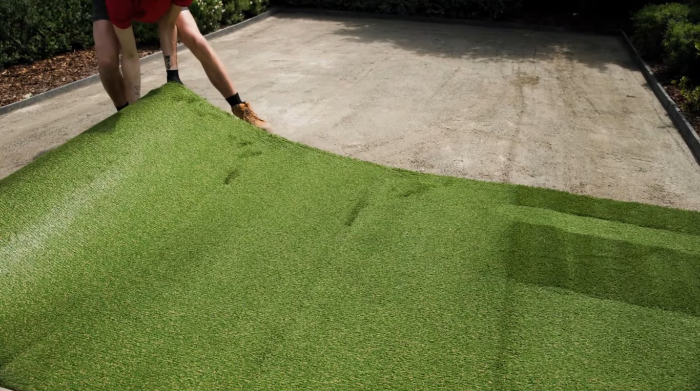 Commercial Artificial Grass installation in Moreno Valley, CA